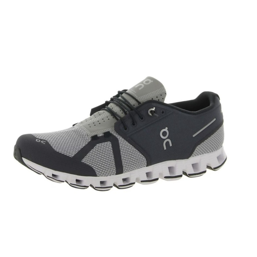 On Cloud 5 Cloudknit  Running Shoes Grey White Sole Low Top Sneakers 19.99195